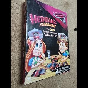 ONE Headbanz Headrush Game - Disney Pixar Cars 3 Lightning McQueen Tow Mater